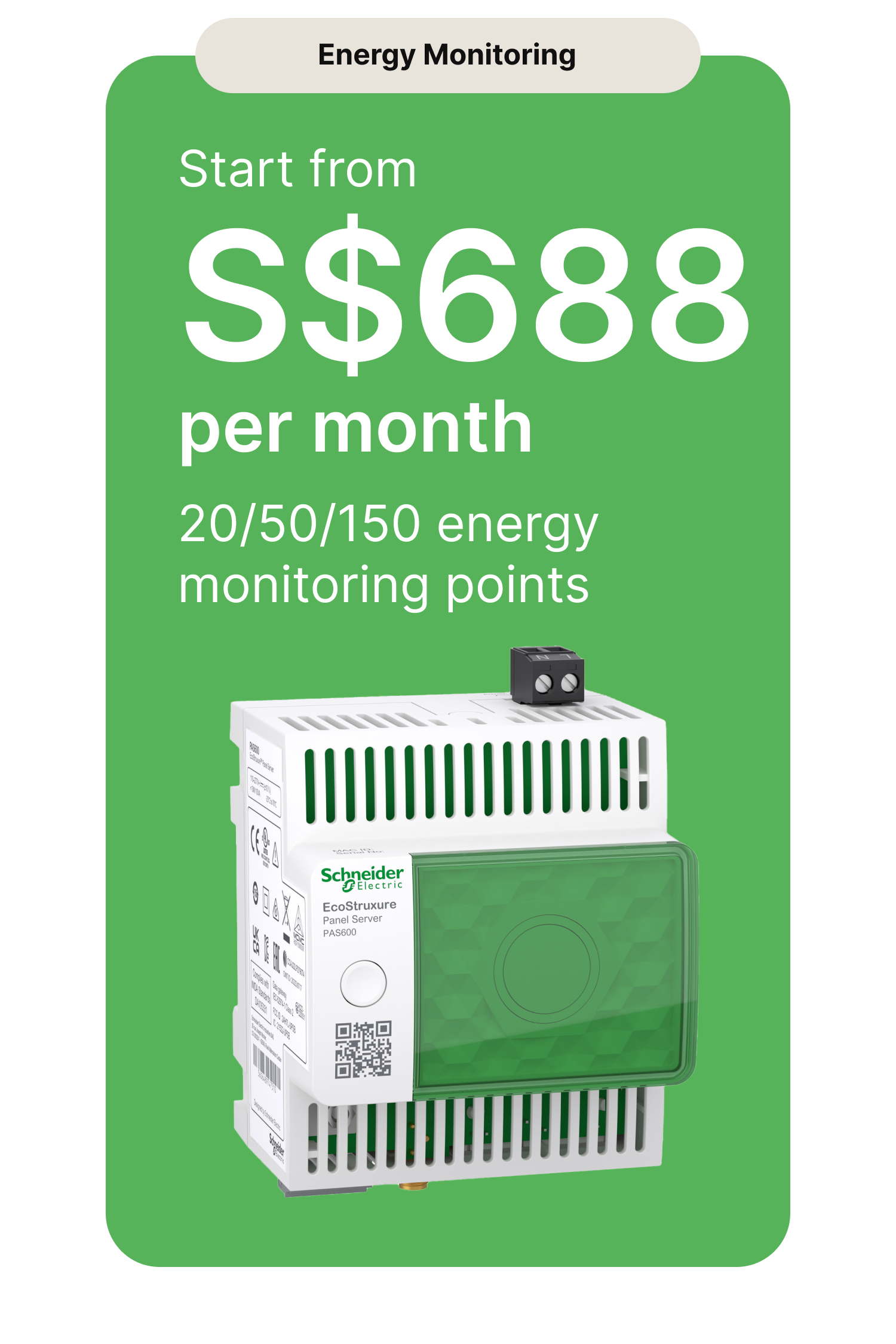 Energy Monitoring Subscription Plan